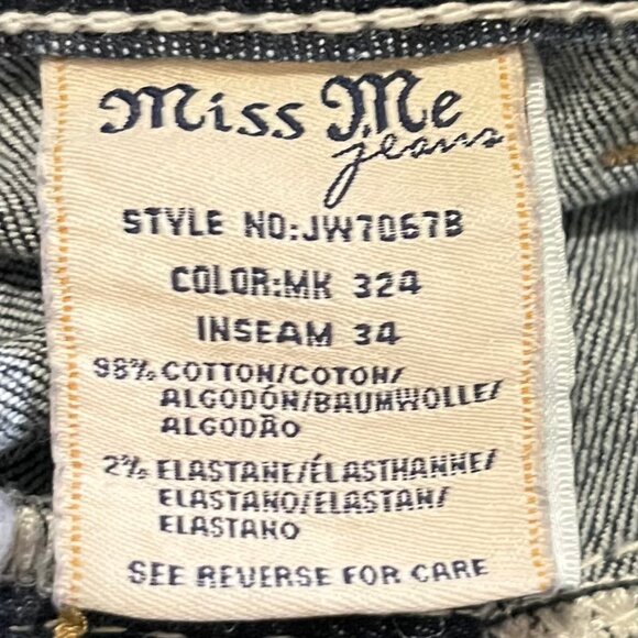 MEW LISTING: Miss Me Jeans, Women's size 28, Boot cut - Picture 15 of 16